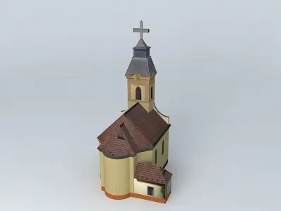 Albar iTemple Church in Lower Bare Free 3D model