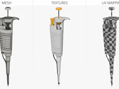  Lab Microliter Pipette for Precision Dosing Yellow 
