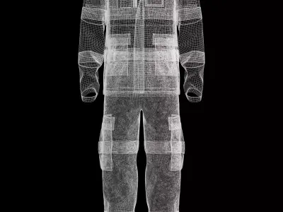 Safety Outfit 3d Model 3D model