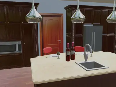 Kitchen The Classic 3D model