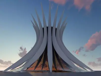 Cathedral Of Brasilia Free 3D model