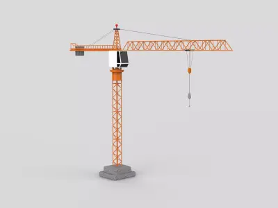 Tower Crane 3D model purchase