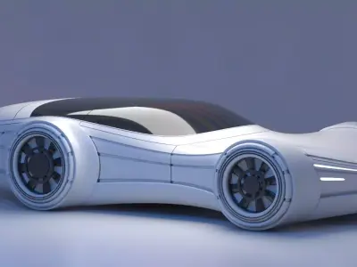 Future Car 26 3D model