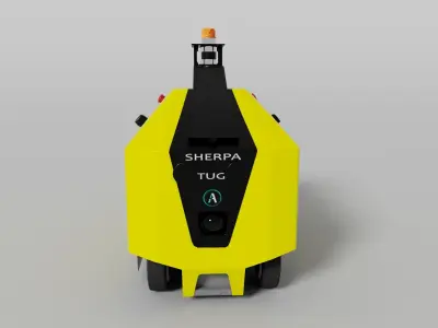 Sherpa Machine Rig Model package carrier 3D model