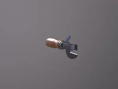 Can opener Low-poly 3D model buy