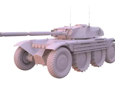 Panhard EBR 105 3D model