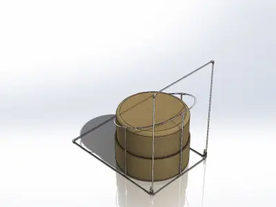 Endless Background Photo Support -  Suporte Foto Fundo Infinito 3D model