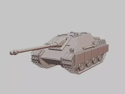 Jagdpanther Sd Kfz 173 Tank Destroyer 3D Print Model 3D print model