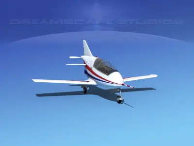 Bede Bd-5 Microplane  V01 3D model