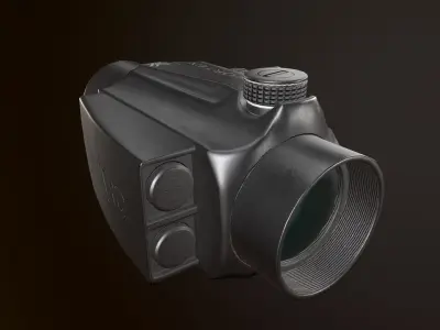 Vortex Optics Sparc II Rifle scope  Low-poly 3D model