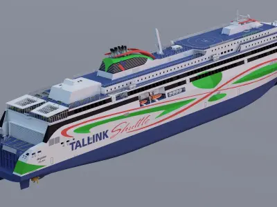 Tallink MS Megastar 3D model