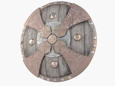 Viking Shield 3D model order