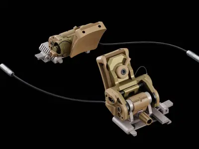 GSGM mount Low-poly 3D model