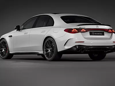 2025 Mercedes-Benz E53 AMG Hybrid 3D model
