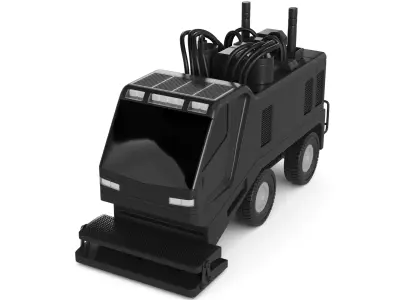 Ice Resurfacing Machine 3D model by vanshpapneja884 from CGTrader