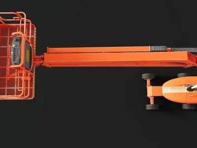 Telescopic Boom Lift 3D model