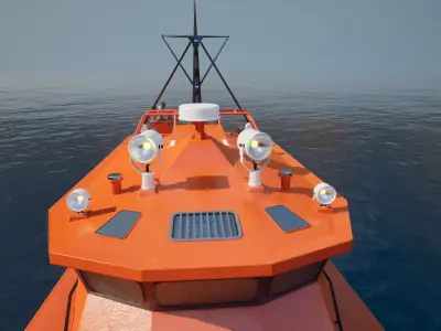 Ships and boats Pilot 3D model