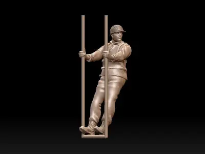 staff railroad 3D print model purchase