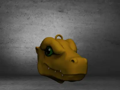 Llavero agumon 3D print model