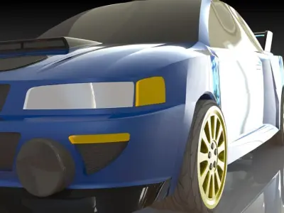 Subaru Impreza Free 3D print model