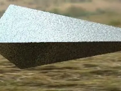 Kunai sword in sky Free low-poly 3D model