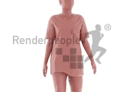Adanna Animated 003 Walking