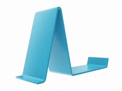 Store Shoe Display Stand Acrylic Free 3D model