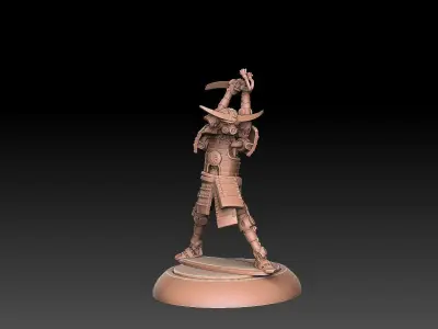 Robo Samurai Mk 8 3D print model
