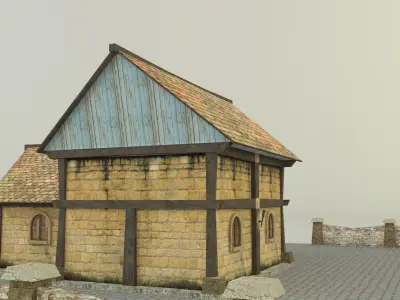 Medieval house 3D model order