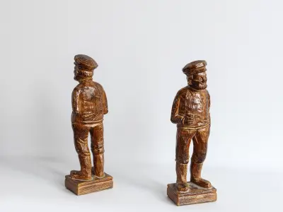 Old Sailor Statuette 3D model