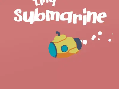 Toony Series - Tiny Submarine - Included propeller animation Low-poly 3D model