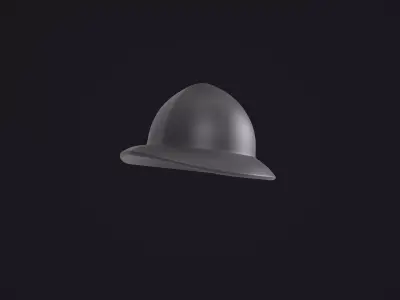 Metal Helmet 3D model