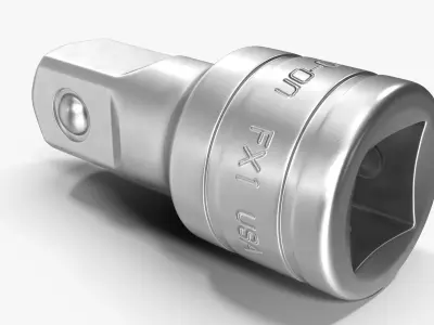 Socket Tool FX1 Low-poly 3D model