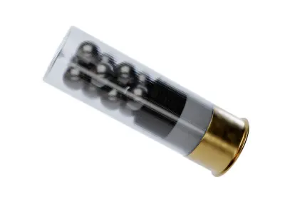 12 ga Buckshot 3D model