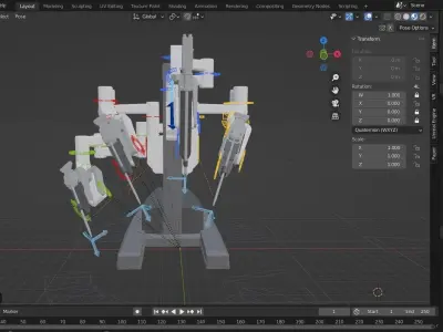 Da Vinci - Medical Robot Surgery 3D model