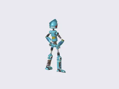Robot Rodney Toys Free 3D model