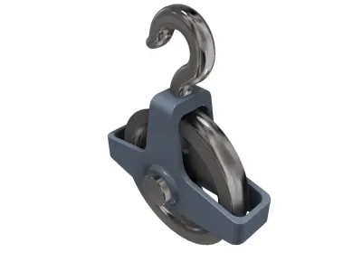 Roller system 3D model