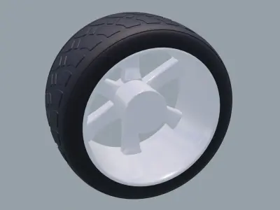Sport wheel 3D model
