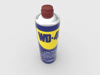 WD 40 Spray Can 3D model