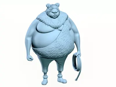 Mohji - Buggy Pirates - ONE PIECE - Split part 3D print model