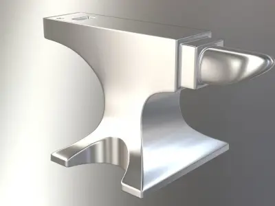 Anvil 3D model 2