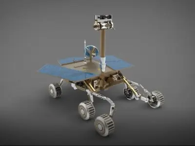 Mars Rovers 3D print model
