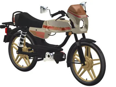 Puch Magnum Monza Moped 3D print model