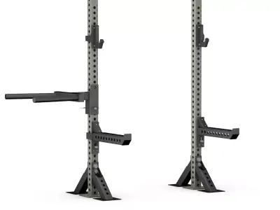 Helios Outdoor Rack Low-poly 3D model