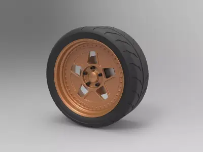 Wheel Hoonicorn RTR 3D model