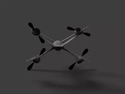 HX-2 Drone  3D model