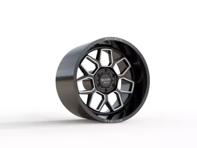 MOTO METAL BANSHEE WHEEL 3D MODEL 3D model