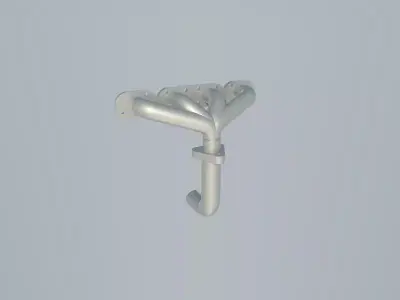 Exhaust Manifold Low-poly 3D model