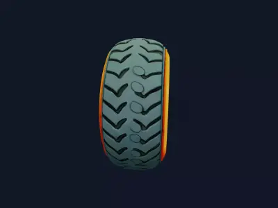 Vehicle Tyre  3D model