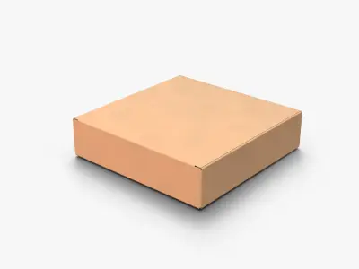  Tuck Top Boxes - Flat Packaging Set 